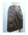 Jupe femme Ciso simili cuir doré GRANDE TAILLE