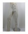 Pantalon femme Ciso beige simili cuir GRANDE TAILLE