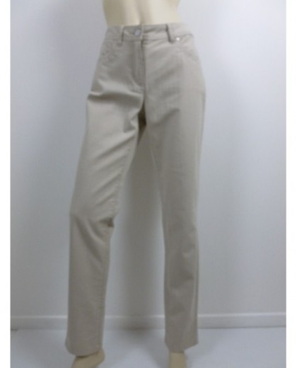 Pantalon femme Brandtex beige GRANDE TAILLE