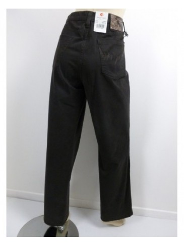 Pantalon femme Pionier conny marron GRANDE TAILLE