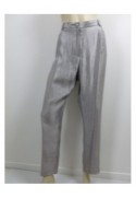 Pantalon femme Christine Laure 54392 gris argenté