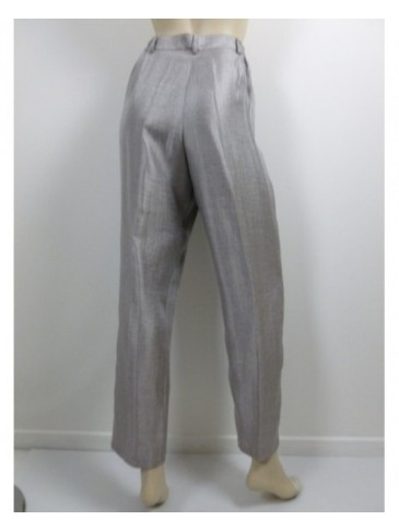 Pantalon femme Christine Laure 54392 gris argenté