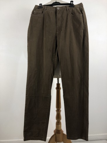 Pantalon marron kaki